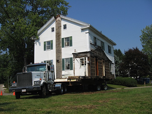 Historical House Moved to Site