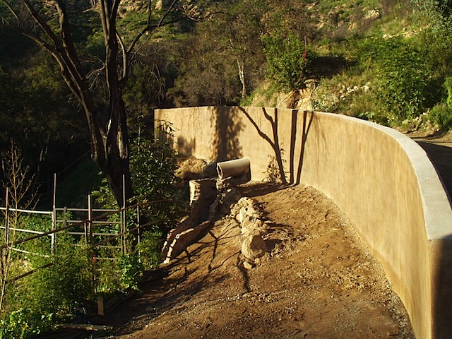 New Retaining Wall on Drilled Piers