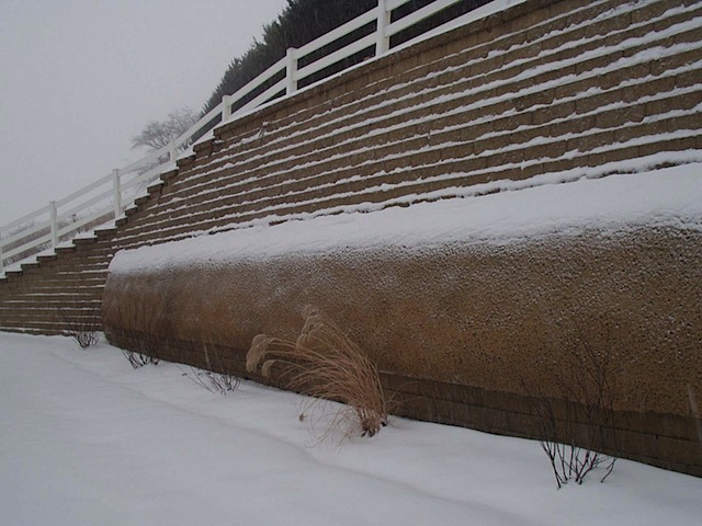 Retaining Wall Repair with Tiebacks