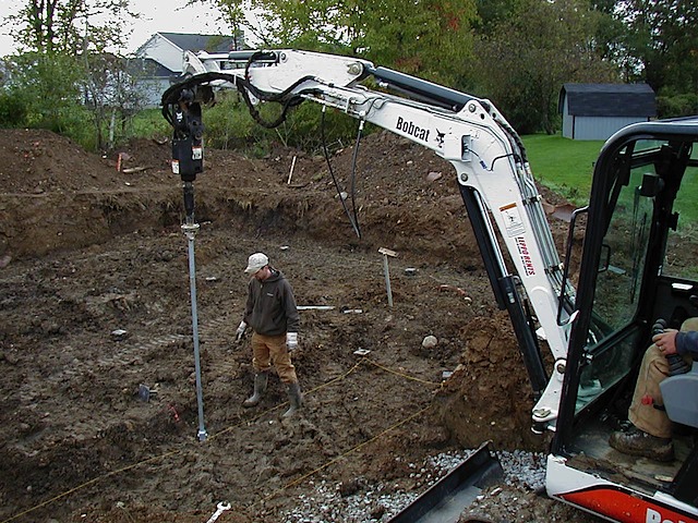 Screw Piling Installation for New Home